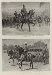 The Centenary Review of Volunteers Before the Prince of Wales